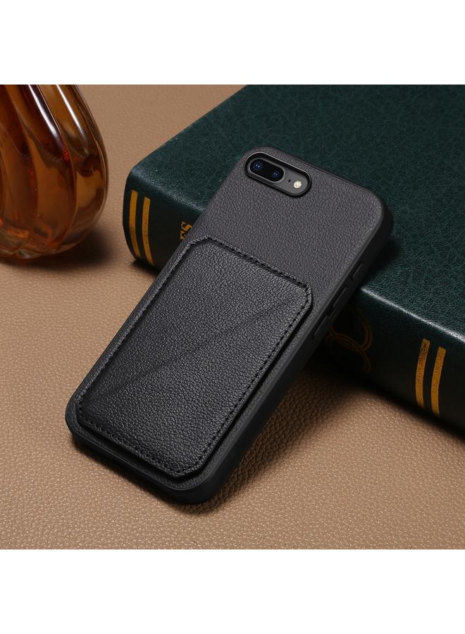 S-TOP Case For iPhone 7 Plus / 8 Plus D04 Calf Texture Dual Card Slot Holder Phone Case - Image 2