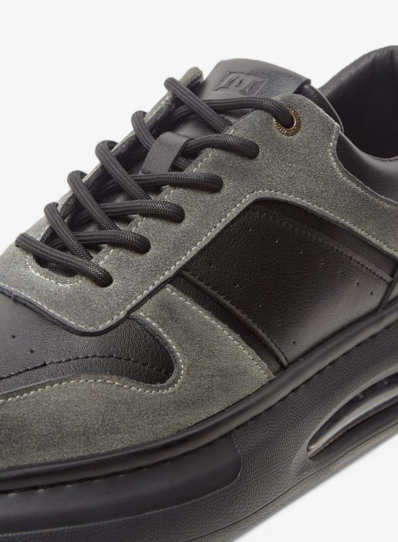 دوتشيني سنيكرز رجالي بألواح وإغلاق برباط - Image 4