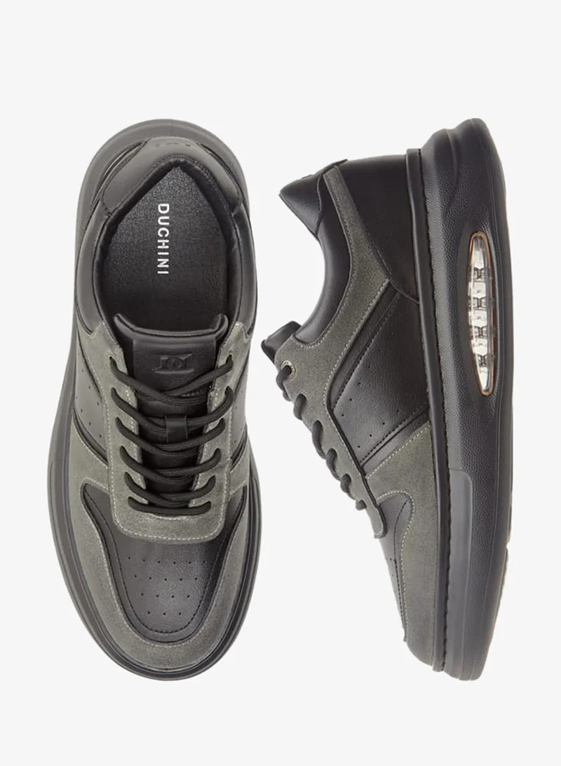 دوتشيني سنيكرز رجالي بألواح وإغلاق برباط