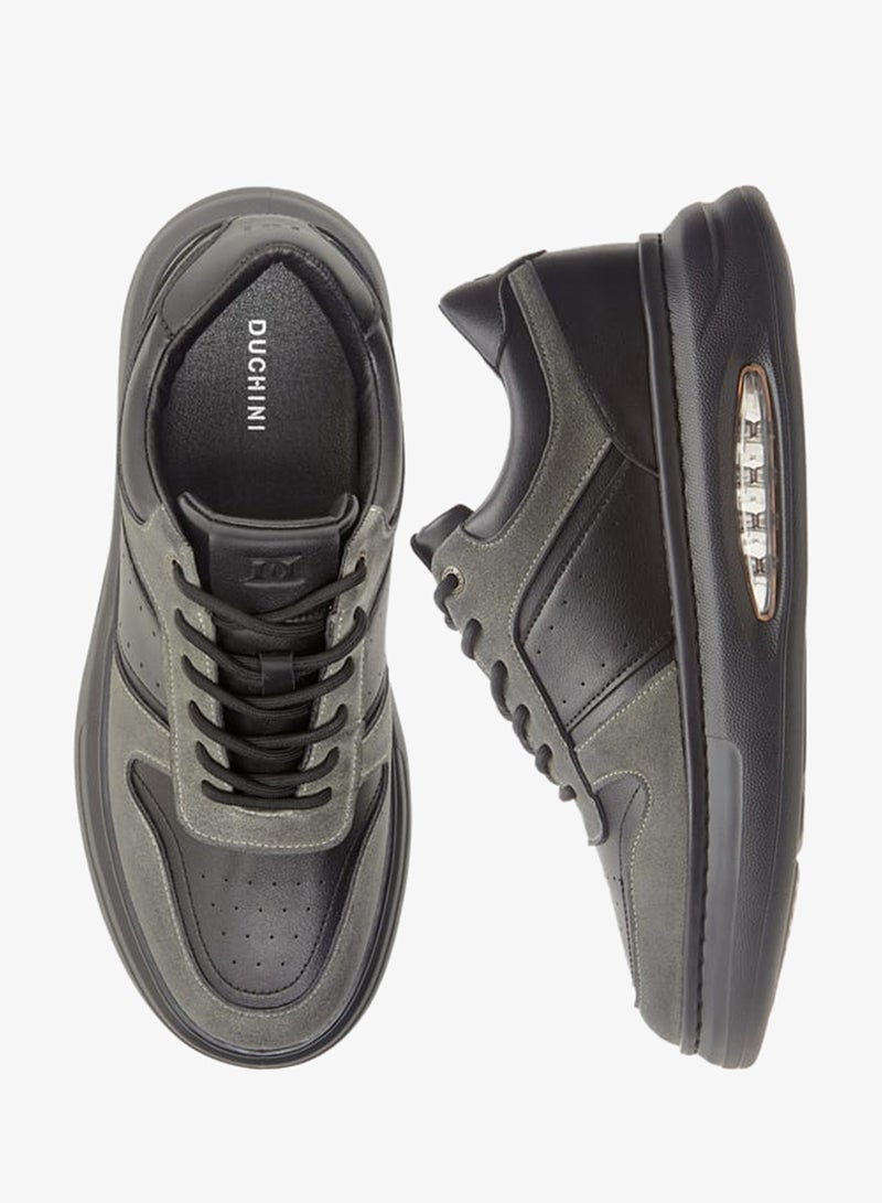 دوتشيني سنيكرز رجالي بألواح وإغلاق برباط - Image 2