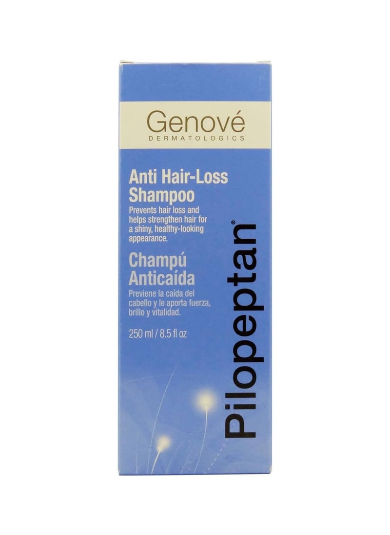 Genove Genové Pilopeptan Shampoo 250ml - Strengthens and Brightens Weak Hair - Stop Hair Loss - Hair Regrowth Treatment - Keep Your Hair Strong And Healthy - Stimulates Microcirculation Favouring Hair Growth  - Image 2