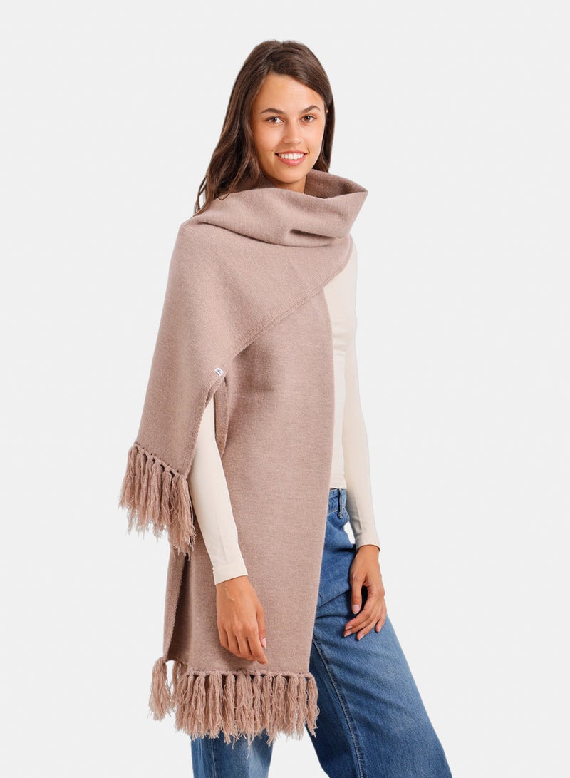 Carina Fringed Rectangular Scarf - Image 3