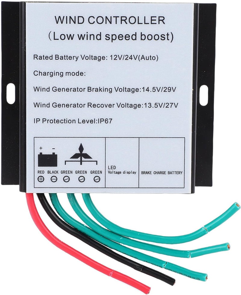 MPPT Wind Charge Controller with Display, IP67 , Overcharge Protection for 100W-600W Wind Generator Systems - Image 3