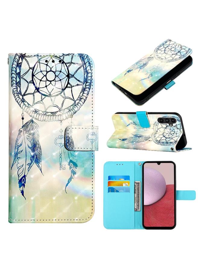 S-TOP Case For Samsung Galaxy A25 5G / A24 3D Painting Horizontal Flip Leather Phone Case - Image 1