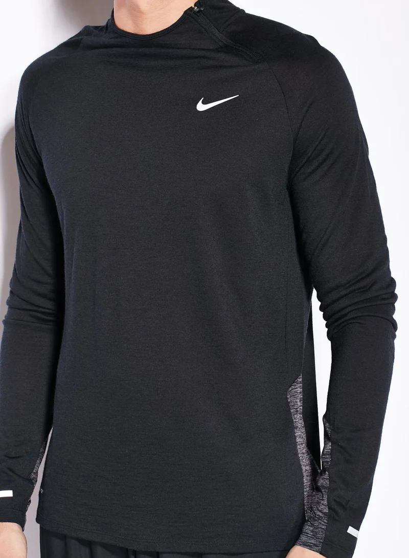 Nike Dri-Fit Wool Half Zip T-Shirt