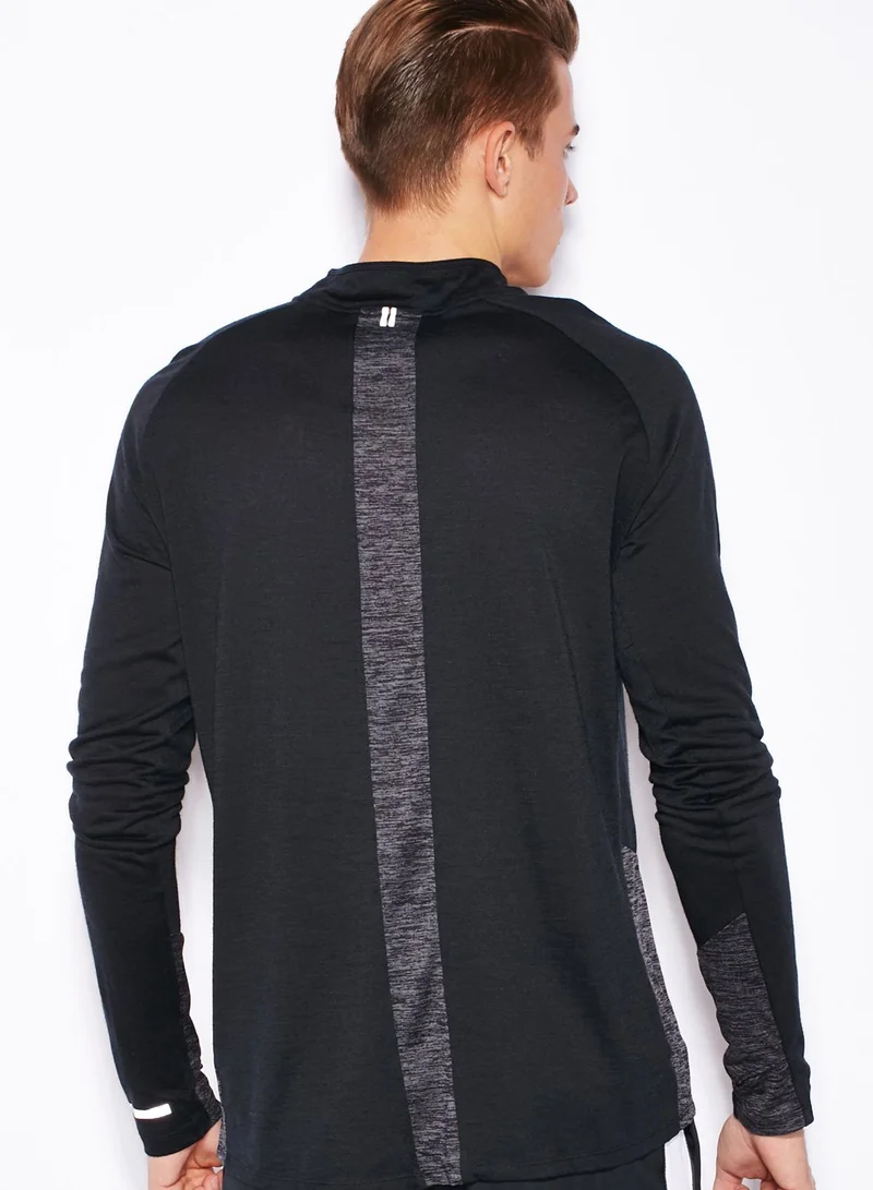 Nike Dri-Fit Wool Half Zip T-Shirt