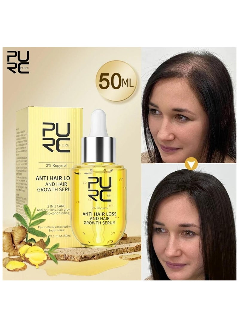 بورك مصل PURC المضاد لتساقط الشعر ونمو الشعر للرجال والنساء  - Image 4