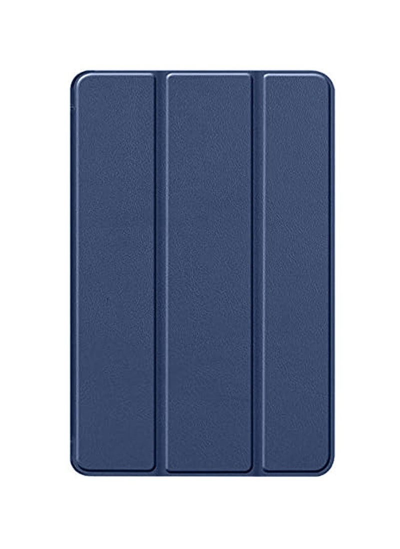 Techie - Smart Folio Flip Trifold Back Case with Auto Wake/Sleep Function Cover for Xiaomi Redmi Pad SE 11 Inch 2023 - Navy Blue - Image 1
