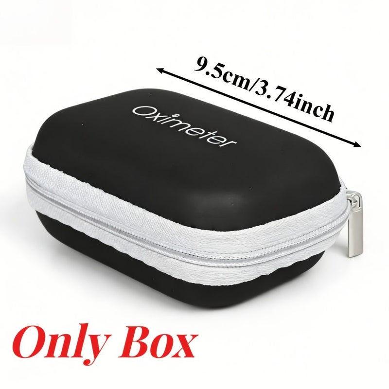 2Pcs Black Cable Organizer Set With Storage Box Multifunctional Dustproof Travel Carrying Case For Pulse Oximeter - Image 2