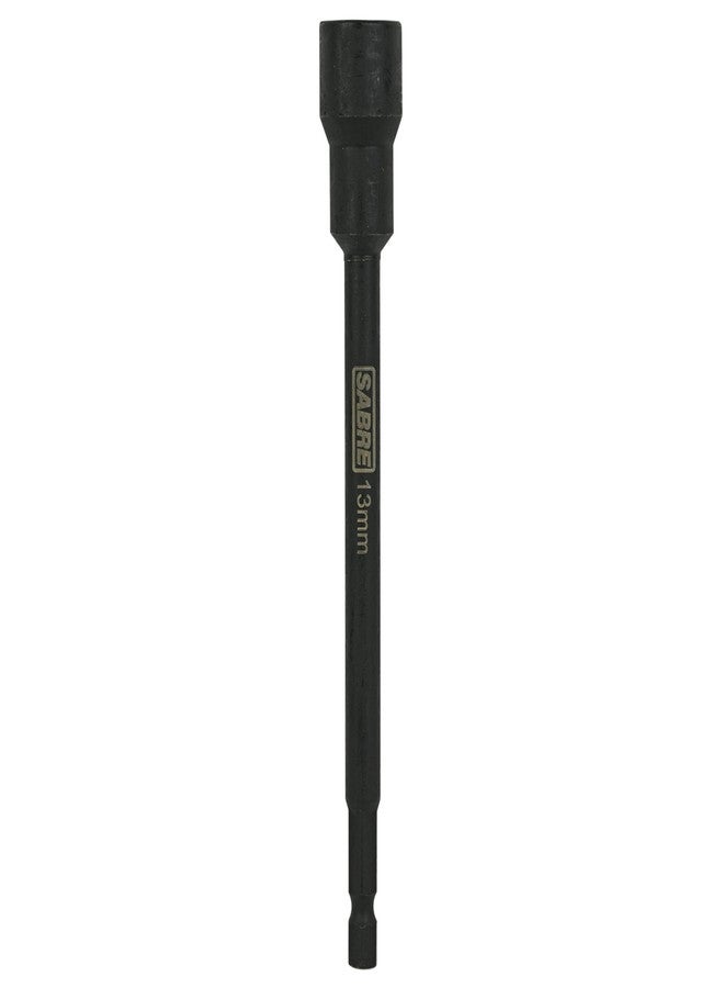 Sabre Tools 13mm Impact Magnetic Nut Driver Set - 6 Inch Length, 1/4 Inch Hex Shank, Magnetic Socket Tip (13mm Metric) - Image 1