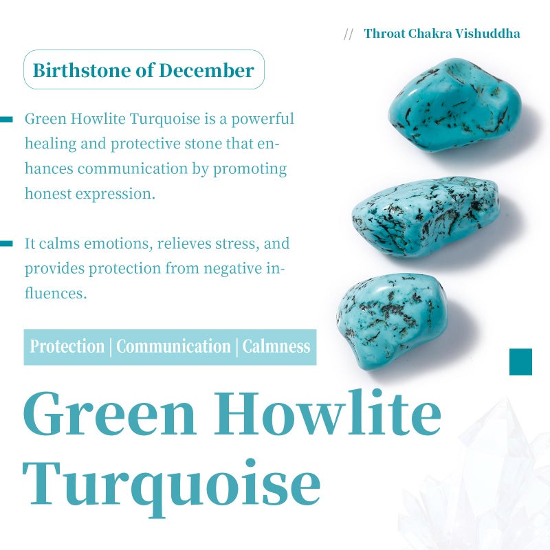 SUNYIK Howlite Turquoise Tumbled Chips Stone Crushed Pieces Irregular Shaped Stones 1pound(about 460 gram) - Image 2