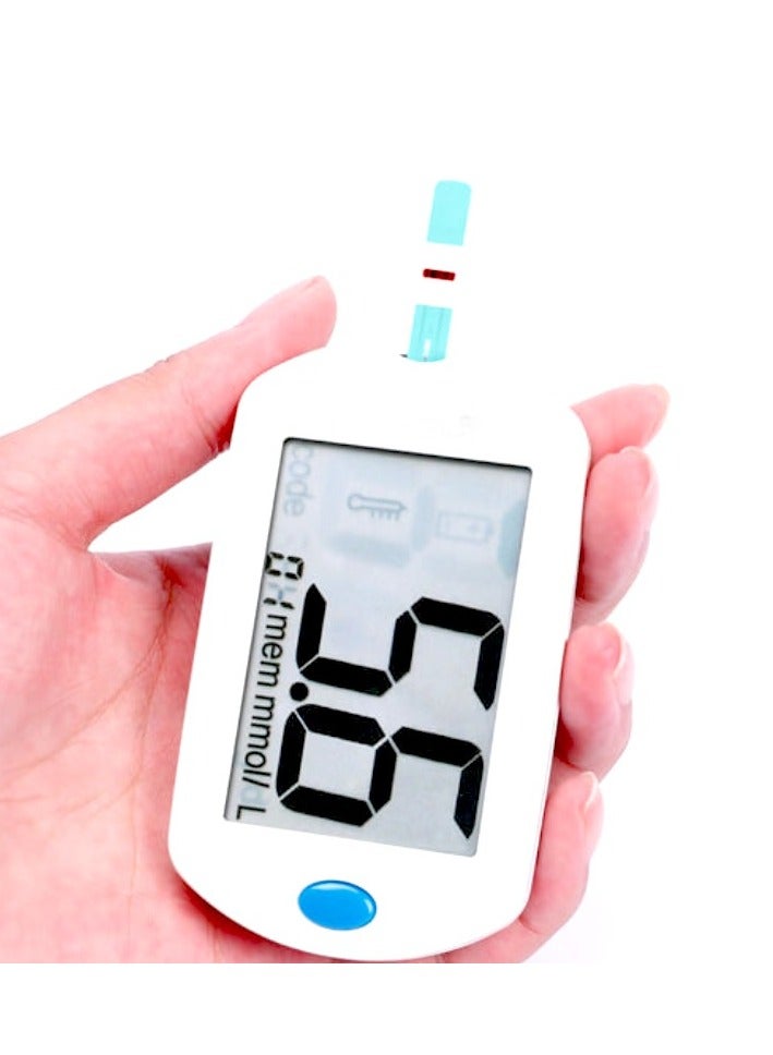 Glucose Monitoring Device – Digital Display & Accurate Testing + 50 Strips