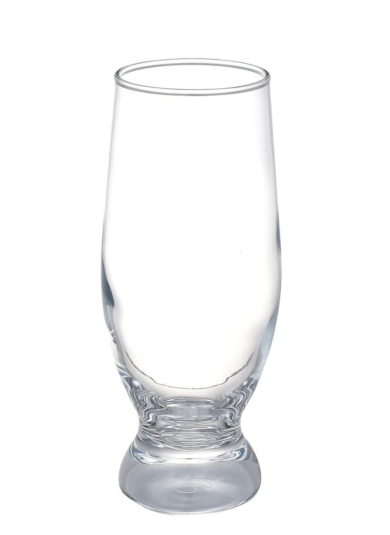Pasabache - Pasabahce Large Juice Cups Set of 6 - Aquatic- 370 ml -Clear Color- Turkey Origin - Image 1