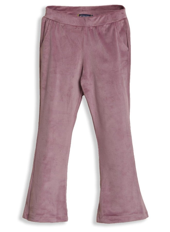 Allen Solly Girl's Regular Pants (AGTFCBTBO43247_Pink - Image 1
