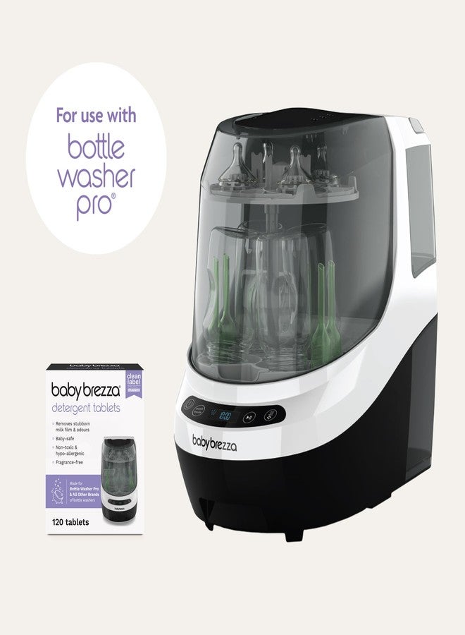 Baby Brezza Official Detergent Soap Tablets for Baby Brezza Bottle Washer Pro, 120 Tablets - Image 2