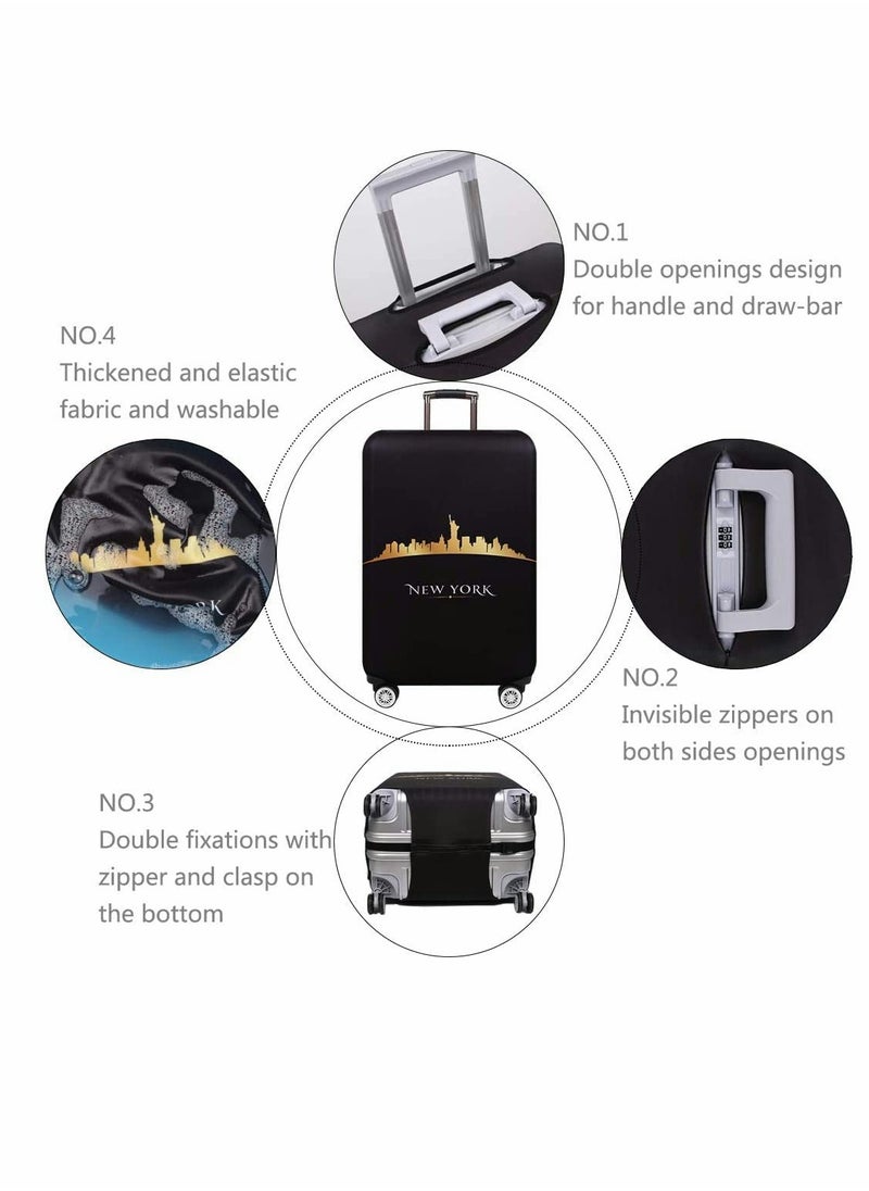 Generic Thickened Luggage Cover, Water proof Travel Gear Luggage Protective Cover  - Image 3
