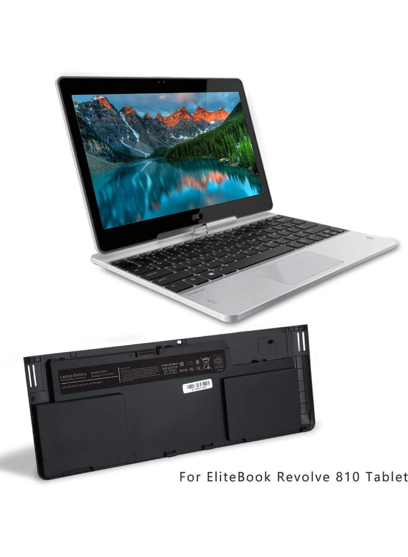 بطارية بديلة OD06XL OD06 لأجهزة Hp Elitebook Revolve 810 G1 G2 سلسلة الأجهزة اللوحية ODO6XL 698750-171 698750-1C1 698943-001 H6L25AA H6L25UT HSTNN-IB4F HSTNN-W91C - Image 2