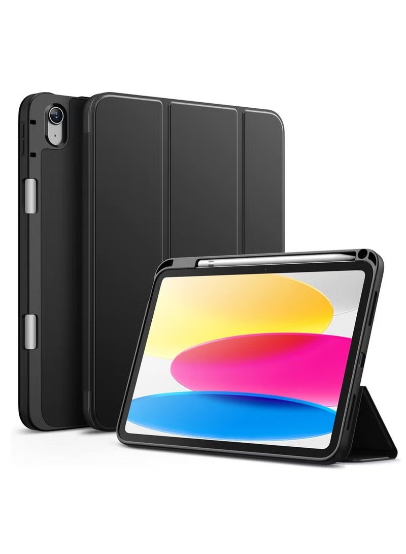 MIGOFAST iPad A16 11th Generation 2025 Case Flip Cover with Magnetic Closure Auto Wake Sleep funtion having Pencil holder Slot