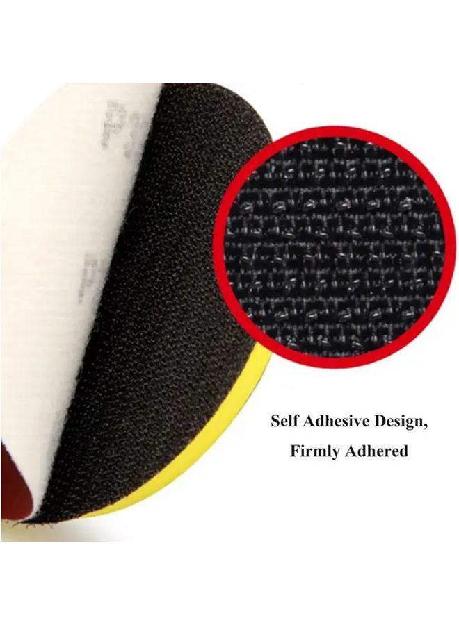 4pcs 5 Inch 125mm Hook Loop Sanding Discs For Grinder Metal Polishing Tool - Image 4