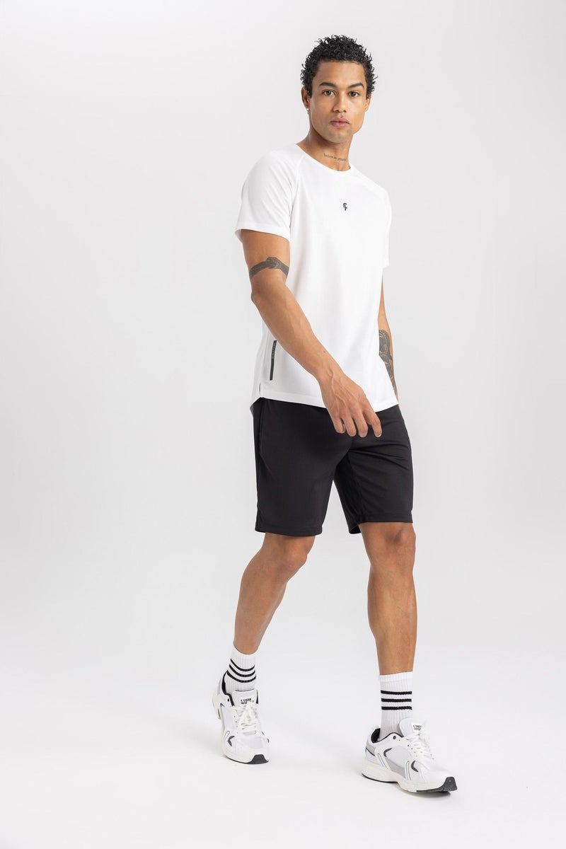 DeFacto Man DeFactoFit Slim Fit Standard Leg Premium Shorts - Image 4
