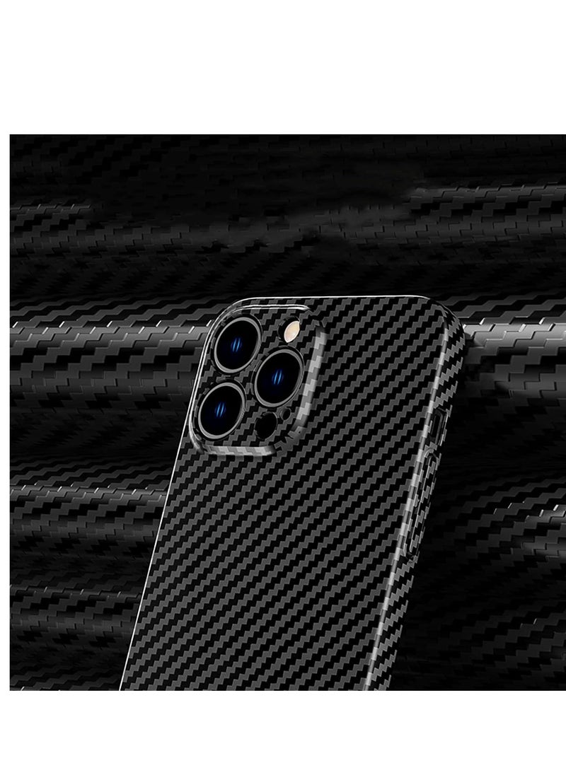 Raxoom Personality Handsome Light Thin Carbon Fiber Pattern PC Phone case Compatible with iPhone 15 Unique Comfortable Cool Shockproof Back Cover - Image 4