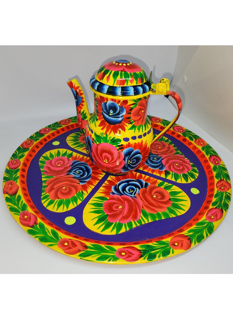 Hand Made Hand Painted Truck Art  Tea Cup Set Made in Pakistan Traditional Truck Art Painting Work Handi Craft - pzsku/Z9CE26DD720638DBCAFEFZ/45/_/1671313544/353e6e89-fe15-45a7-8fae-dae7660dcf55