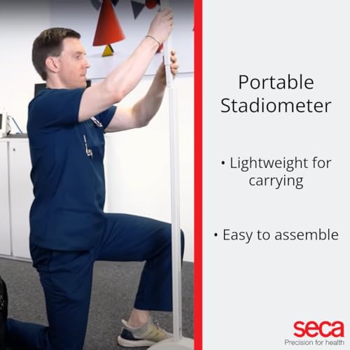 seca 213 Portable Stadiometer – Mobile Height Measuring Rod for Adults, Kids & Infants – Medical-Grade, Easy Assembly, 20–205 cm Range – Ideal for Clinics, Field Use, Pediatric Care - Image 3