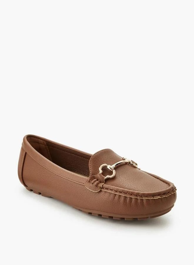 لو كونفورت Loafer With Mettalic Trim