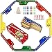 Medikaison Colorful Jokers and Marbles Board Game Pegs and Jokers Card Game for 28 Players 8 Solid Wood Game Boards 4 Colors 40 Marbles 4 Decks of Cards Full Size Game Set - Image 2