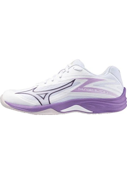 Mizuno Thunder Blade Z Women's Volleyball Shoes White / Lilac  - Image 1