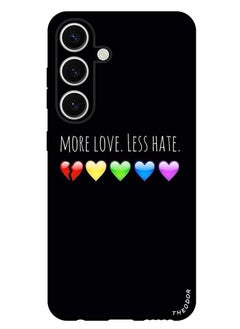 Protective Case Anti Scratch Shock Proof Bumper Cover For Samsung Galaxy S24 More Love Less Hate