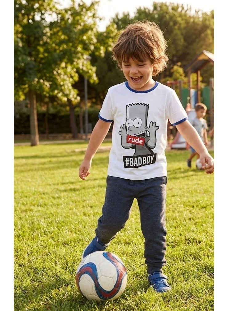 The Simpsons Boy T-Shirt100%cotton - Image 3