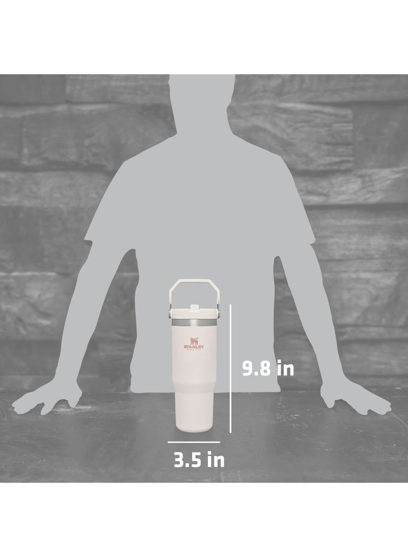Stanley The IceFlowâ„¢ Flip Straw Tumbler 0.89L / 30oz Rose Quartz  - Image 2