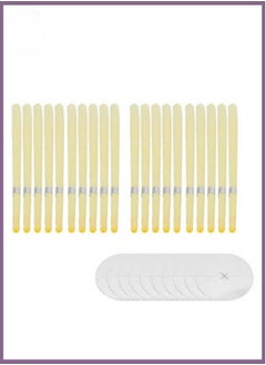 Generic 20-Piece Aromatherapy Pure Beeswax Ear Wax Candles With 10-Piece Ear Protective Disks Kit to reduce tinnitus and improve sleep  - Image 1