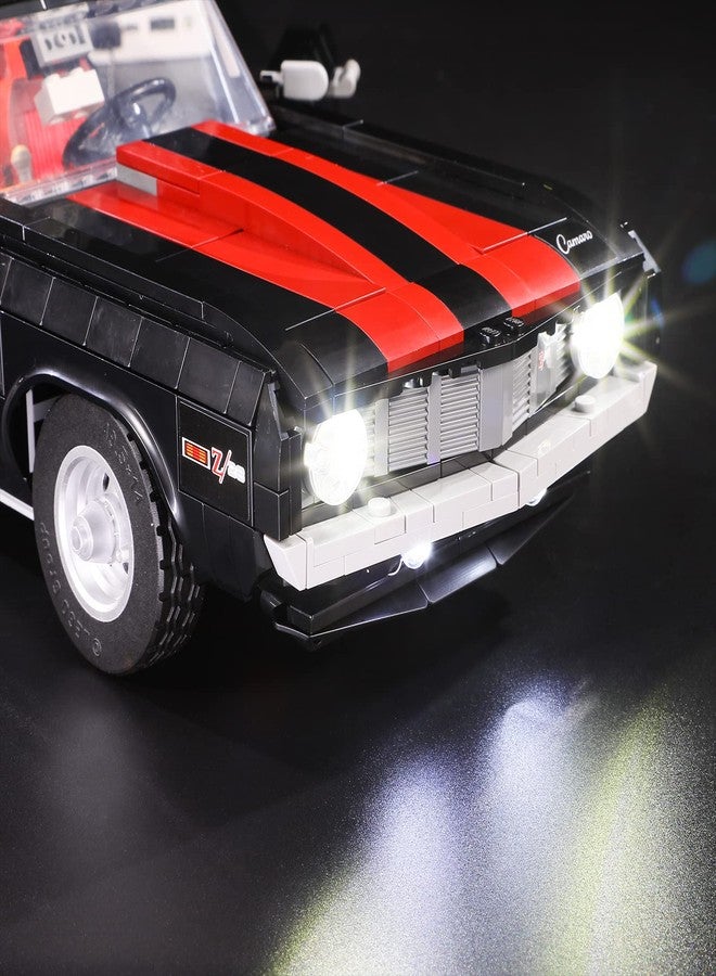 BRIKSMAX Led Lighting Kit for LEGO-10304 Camaro Z28 - Compatible with Lego Icons Building Blocks Model- Not Include The Lego Set - Image 5