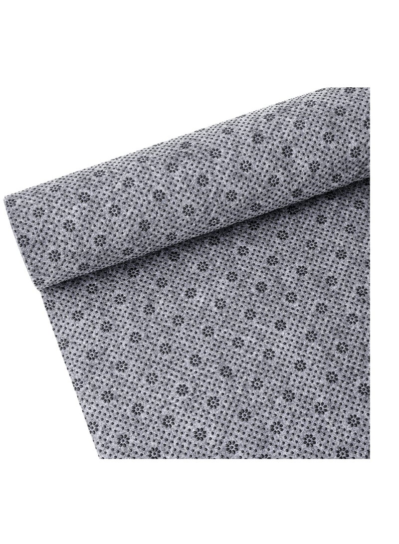 Excefore Non Slip Final Backing Cloth, (72x40) Inch Vinyl Primary Tufting Cloth Backing Fabric, Non Slip Pad with Plum Blossom Pattern for Carpets Rug Tufting Gun Cushion Punch Needle, Rug Making  - Image 1