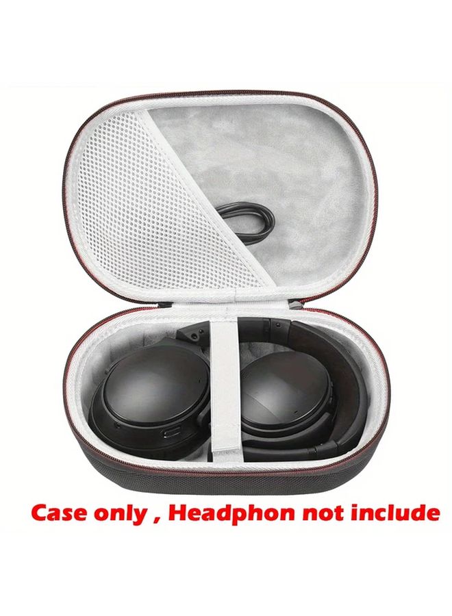 Black Hard Case for TUNE and Live Series Headphones Travel Friendly Carrier - Image 5