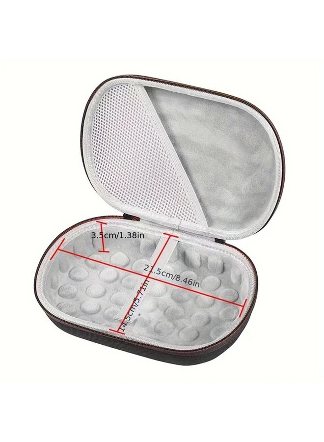 Black Hard Case for TUNE and Live Series Headphones Travel Friendly Carrier - Image 4