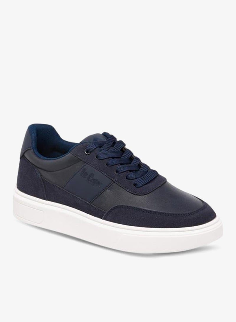 Lee Cooper أحذية رياضية رجالية مزودة بأربطة بتصميم بسيط - Image 2