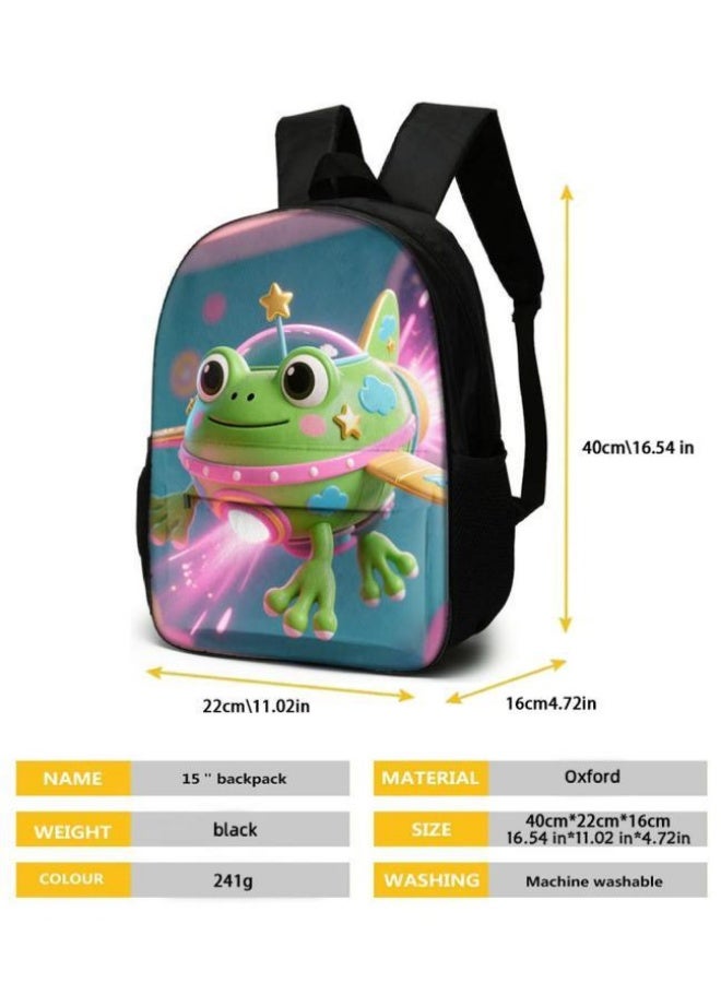Bright Li Fire Students and children are very moved! Cute cartoon bag three-piece set, essential for travel (available for students, children, friends on outings, mountain climbing, school, etc.) - 95  - Image 5