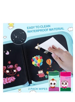 ARCOON ARCOON Erasable Drawing Board for Kids, Toys for Toddlers Aged 3 to 8 Years, Reusable Drawing Book with 12 Colored Markers, Educational Learning Toys for Kids, Birthday Gifts.  - Image 3