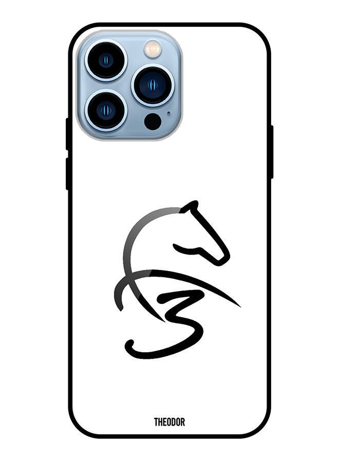 Theodor Protective Tempered Glass Case Cover For Apple iPhone 13 Pro F3 Logo Middle Camera - Image 1