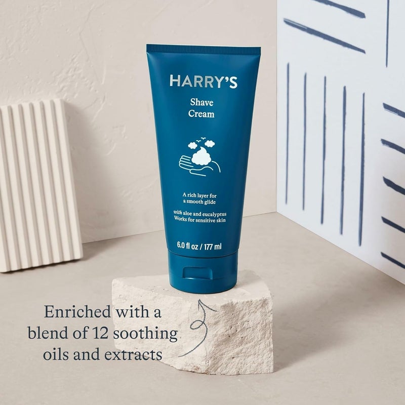Harry's Shaving Cream - Shaving Cream for Men with Eucalyptus - 2 pack (3.4 oz) - Image 5