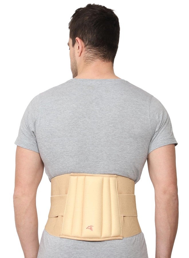 SpiffySky Lumbo Sacral Belt With Double Strapping, Back Support For the Lumbar Spine, Pain Relief, Back Brace for Men and Women (XL) - Image 1