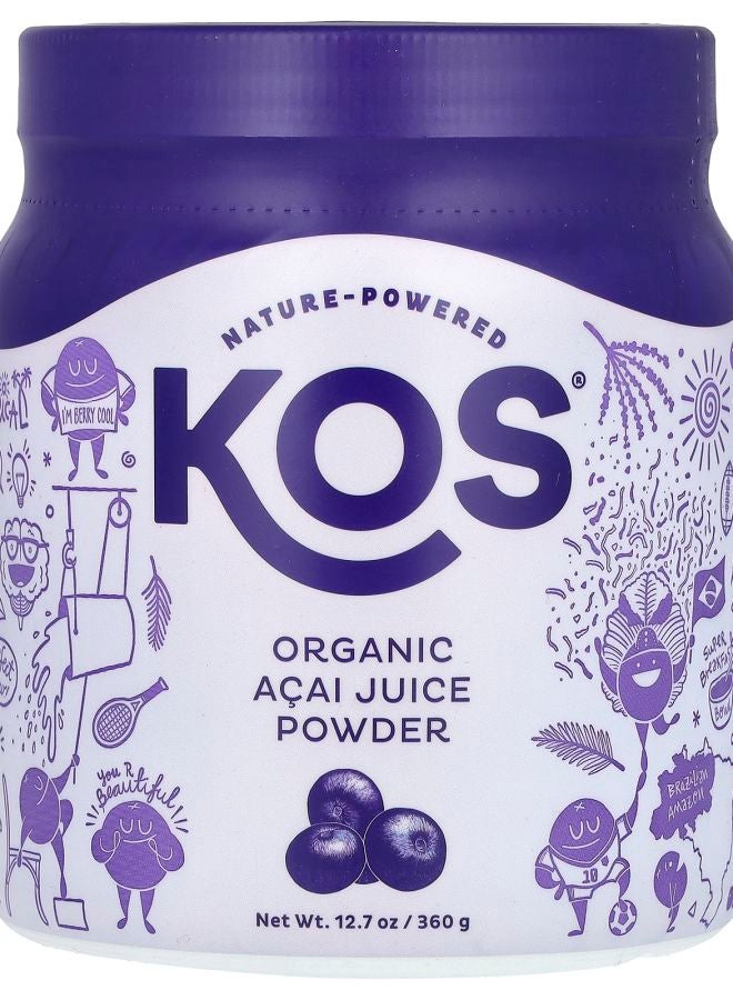 Organic Acai Juice Powder 12.7 oz (360 g)