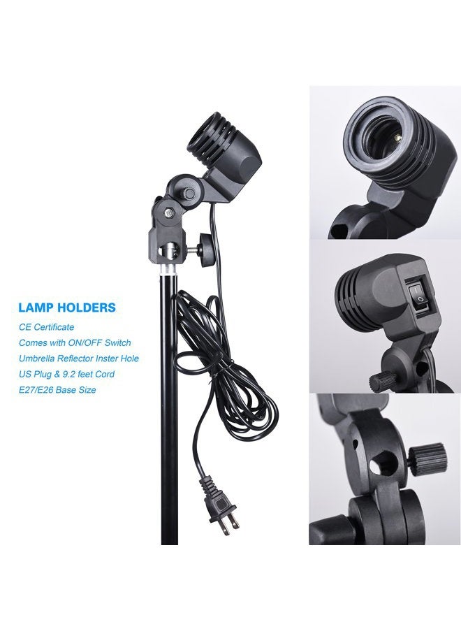 Emart Photography Umbrella Lighting Kit, 400W 5500K Photo Portrait Continuous Reflector Lights for Camera Video Studio Shooting Daylight - Image 4