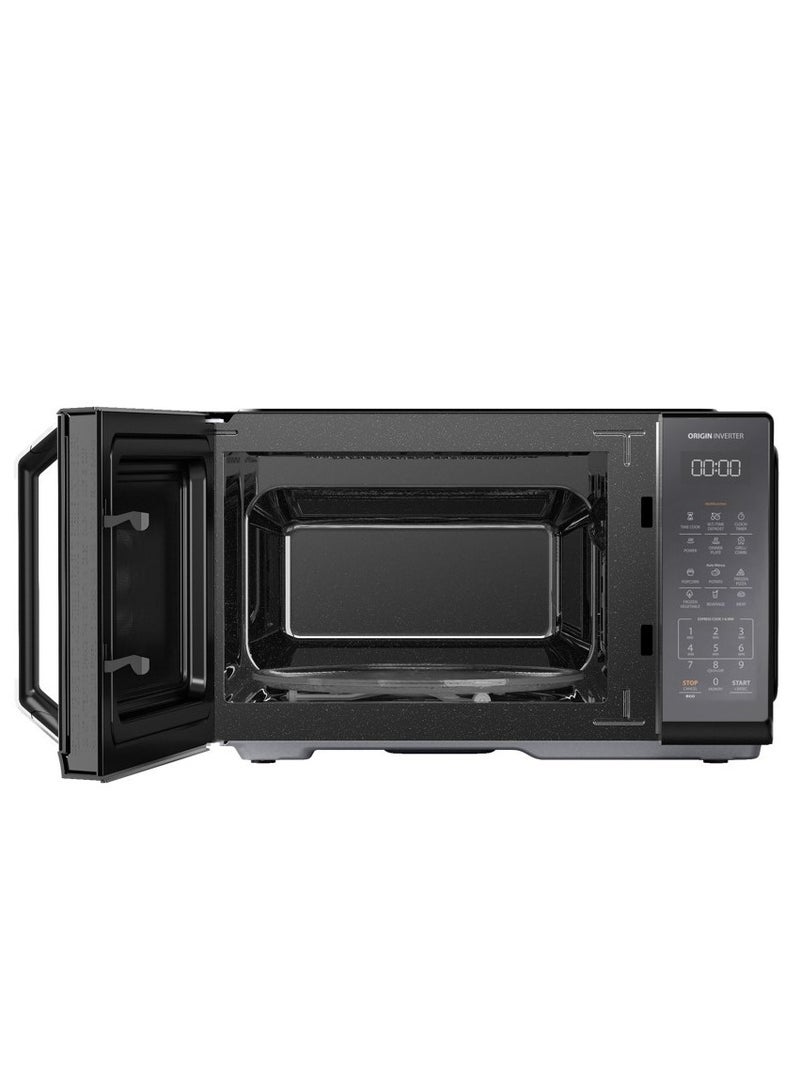 Toshiba Microwave 25 Liter With Grill ,Inverter , 1000 WATT, Black - MW3-EG25PEI(BK) 25 L 1330 W MW3-EG25PEI(BK) Black 25 L 1330 W MW3-EG25PEI(BK) Black - Image 3