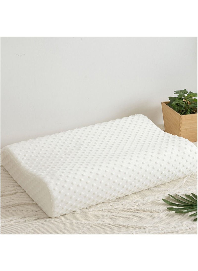 DubaiGallery وسائد النوم المصنوعة من إسفنج الذاكرة لحماية الرقبة ووسائد النوم ذات الشكل المتموج البطيء - Image 2