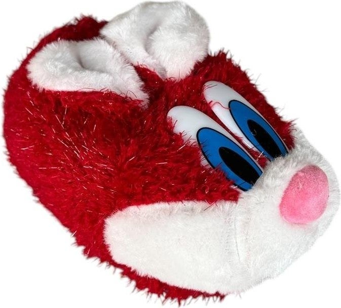Liger Children Figured Slippers Home Slippers Home Shoes Home Boots Nursery School Shoes Red - Image 2