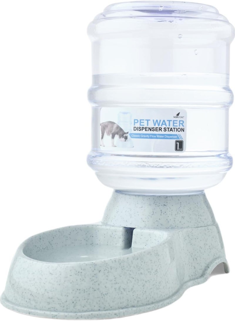 موزع ماء أوتوماتيكي للحيوانات الأليفة - زجاجة تغذية ذكية للكلاب والقطط من جميع الأحجام متعدد الألوان - Image 1